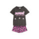 PIJAMA CORTO SINGLE JERSEY HELLO KITTY KUROMI