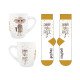 Set regalo con taza y calcetines Dobby 315 ml y TU 36-41