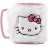 Mug Hello Kitty 440ml avec couvercle en peluche