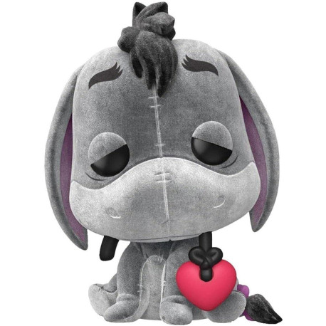 Disney POP! Animation Vinyl Figuren Eeyore w/Heart(FL) 9 cm