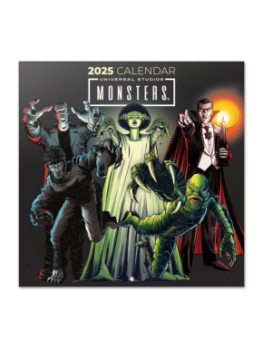 Calendario 2025 Universals Monsters