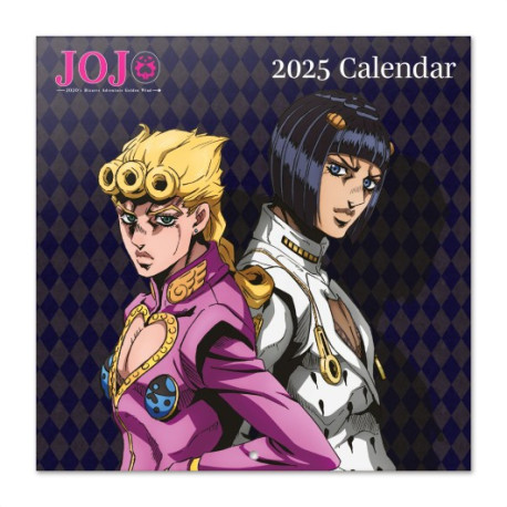 Calendario 2025 Jojo's bizarre adventure