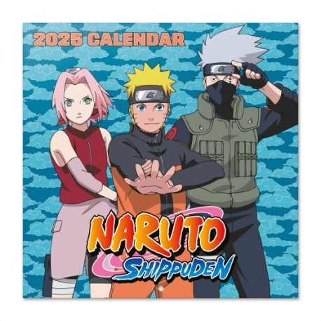 Calendario 2025 Naruto Shippuden