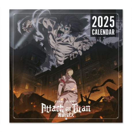 Calendario 2025 Attack On Titan