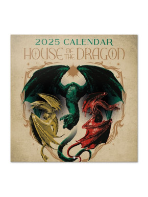 Calendario 2025 La Casa del Dragon