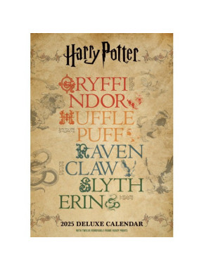 Calendario A3 deluxe 2025 Harry Potter