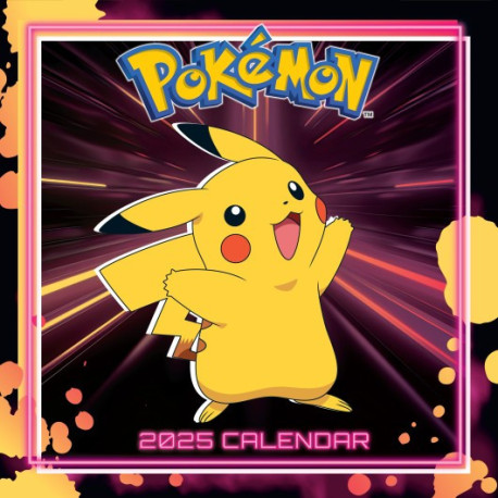 Calendario 2025 Pokemon Kanto