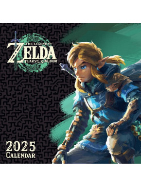 Calendario 2025 de Zelda Tears of The Kingdom