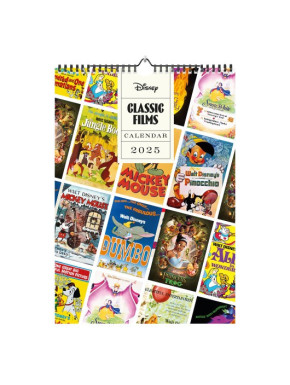 Calendario A3 2025 Disney classics