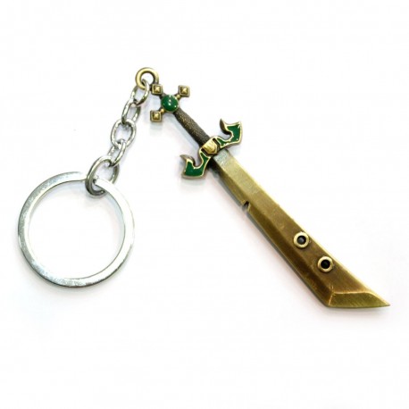 League of Legends keychain sword golden Master Yi