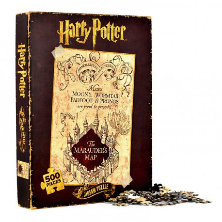 Harry Potter Puzzel Kaart Marauder