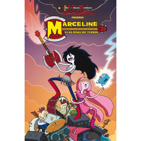 HORA DE AVENTURAS PRESENTA MARCELINE y las divas del Terror