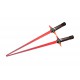 Star Wars Chopsticks lightsaber laser light Kylo Ren