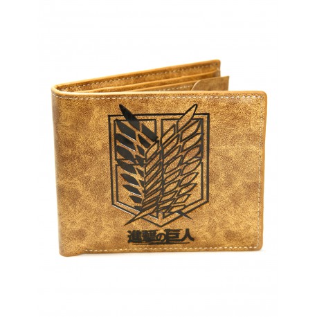 Attack on Titan wallet explorers PU