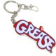 Metal keychain Grease Logo