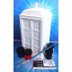 Figure piggy Bank ceramic Tardis to paint Doctor Who