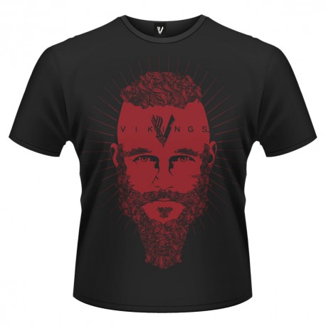 T-Shirt Vikings Ragnar Face