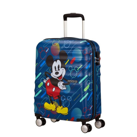 Maleta cabina Mickey Mouse Future Pop Azul 55 x 40 x 20 cm