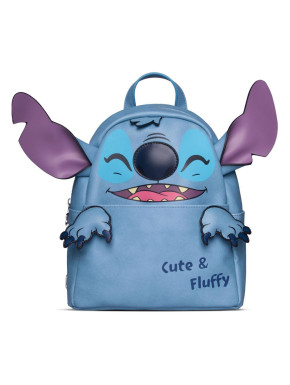 Mini Mochila Cute & Fluffy Stitch