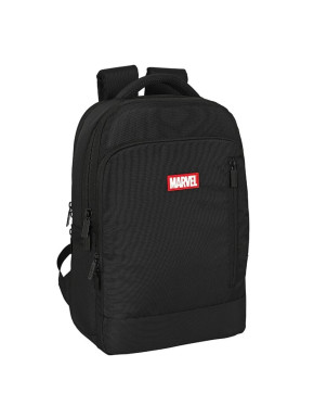 Mochila para portátil Logo Marvel Teen negra 44 cm