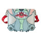 Bolsa Bandolera Stitch Navidad