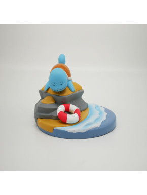 Diorama con luz Squirtle 22 cm