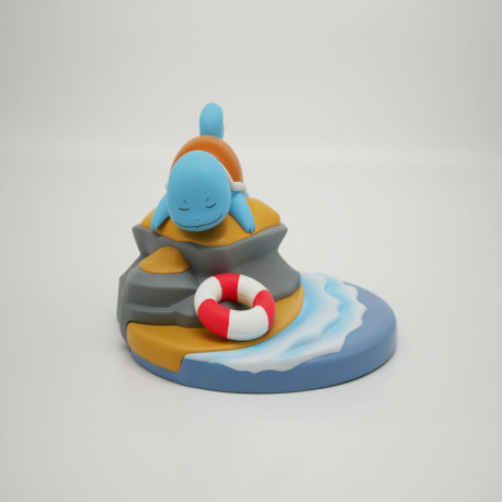 Diorama con luz Squirtle 22 cm