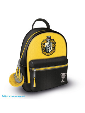 Mini sac à dos Hufflepuff : élégance et fonctionnalité pour les fans de Harry Potter