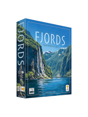 Juego de mesa Fjords paisaje nórdico estrategia