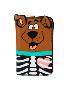 Cartera con cremallera esqueleto de Scooby-Doo