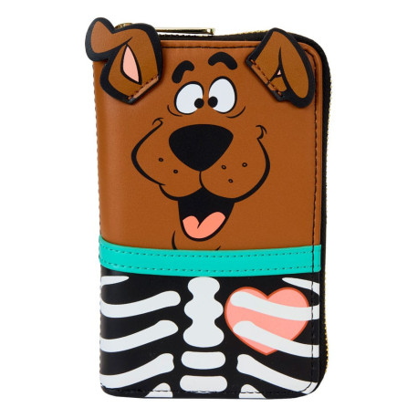 Cartera con cremallera esqueleto de Scooby-Doo