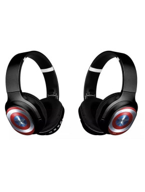 Headphones Stereo Bluetooth Capitán América