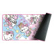 Alfombrilla XXL Hello Kitty colores pastel 90 x 46 cm