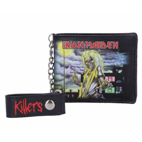 Cartera Tarjetero Iron Maiden The Killers 11 cm, PU