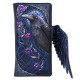 Cartera Tarjetero Ravens Flight en relieve 18,5 cm