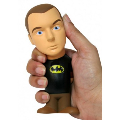 Figura Antiestrés Sheldon Cooper Batman 14 cm