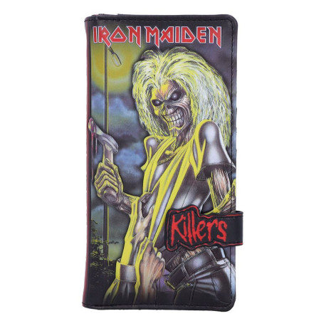 Cartera Tarjetero Iron Maiden Killers en relieve 18,5 cm