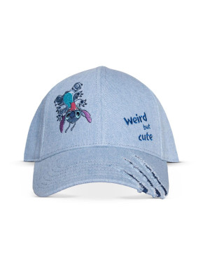 Gorra ajustable Weird but cute Stitch talla única