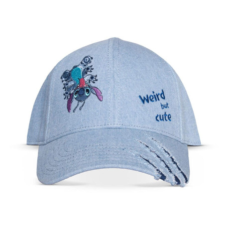 Gorra ajustable Weird but cute Stitch talla única