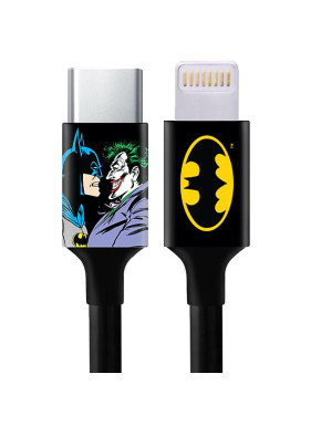 Cable Tipo C a Lightning (MFI) Batman & Joker 1m