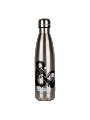 Botella Logo plata de Dragones y Mazmorras 500 ml