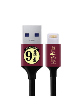 Cable 3.0 USB a Lightning (MFI) Harry Potter 9 3/4 1m