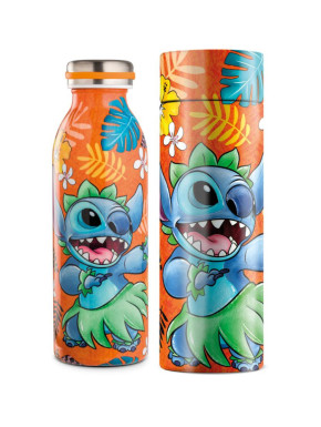 Stitch Bouteille thermique orange - Élégante et fonctionnelle avec la licence officielle de Disney !