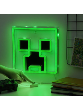 Lámpara LED estilo neón Creeper para pared