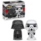 Funko Pop! Salero y pimentero Darth Vader y Stormtrooper