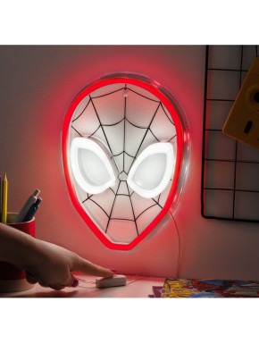 Lámpara LED estilo neón Spider-Man para pared