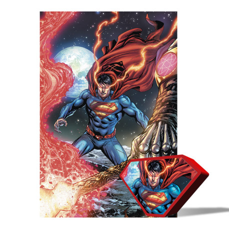 Puzzle lenticular en caja 3D Superman