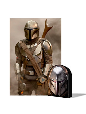 Puzzle lenticular en caja 3D Star Wars The Mandalorian