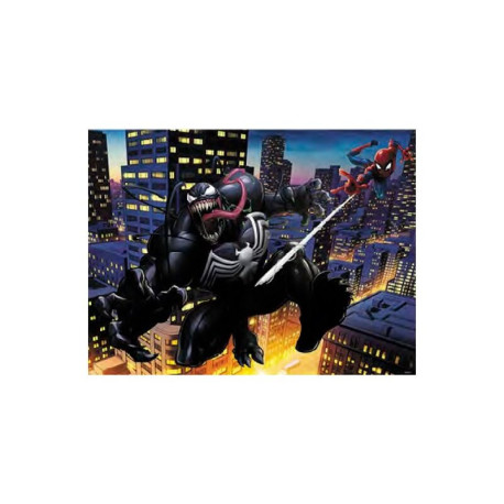 Puzzle lenticular Marvel Spiderman vs Venom