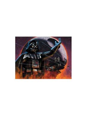 Puzzle lenticular Star Wars Vader and Death Star